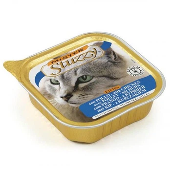 Вологий корм Mister Stuzzy Kitten для кошенят з куркою, паштет, 100 г