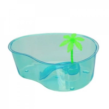 Бассейн для черепах с островком REPTI-ZOO Turtle Majorca S 20x15x8 см