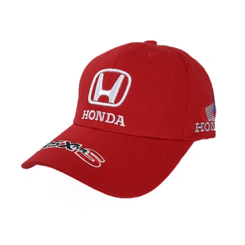 Автомобильная кепка Хонда Honda 3690 57-60 цвет красный