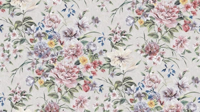 Обои Sintra виниловые на флизелиновой основе 448342 Flora (1,06х10,05м.) 2021