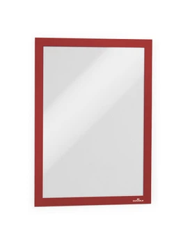 Информационная рамка Durable DURAFRAME A4 236 x 323 мм самоклеящаяся магнитный клапан Красный