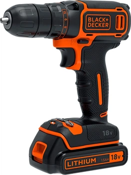 Акумуляторний дриль-шурупокрут Black+Decker BDCDC18B