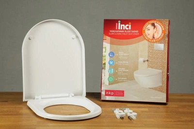 Сидение для унитаза NKP INCI 0336 Soft Close+Quick Release термопласт