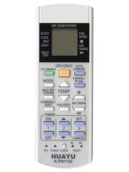 Универсальный пульт HUAYU K-PN1122 для кондиционеров Panasonic (2843)