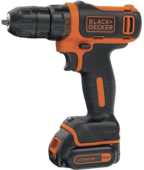 Аккумуляторная дрель-шуруповерт Black+Decker BDCDD12B