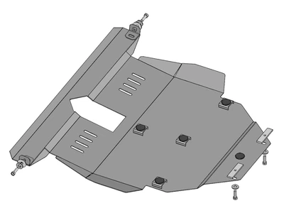 Захист картера Geely FC 2006-2021 Кольчуга