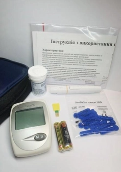 Апарат EasyTouch для вимірювання рівня глюкози в крові