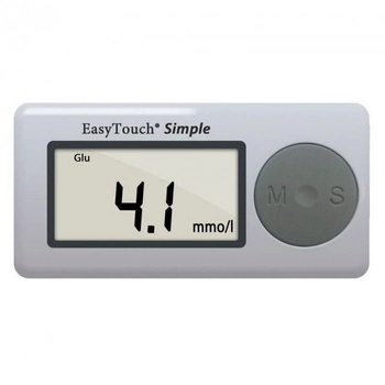 Апарат EasyTouch для вимірювання рівня глюкози в крові (без кодировки)