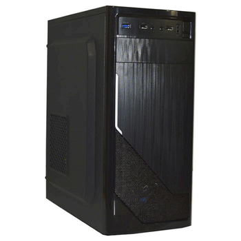 Корпус Frontier Qui-Gon Miditower 400W ATX/mATX чорний / F52A-400