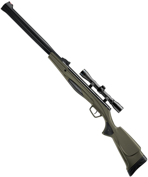 Пневматична гвинтівка Stoeger RX20 S3 Suppressor Synthetic Green Combo + Приціл 4х32