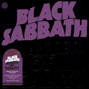 Виниловая пластинка Black Sabbath - Master Of Reality 2021 (Bmgcat497Lp, Ltd., Purple) Bmg/EU Mint (art.239901)