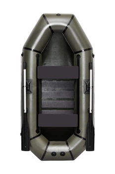 Лодка пвх 2-местная надувная гребная под транец ΩMega Delta D-240LS PS