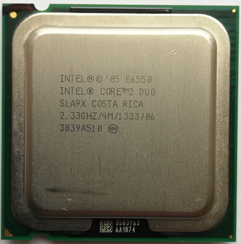 Процесор Intel Core 2 Duo E6550 G0 SLA9X 2.33 GHz 4M Cache 1333 MHz FSB Socket 775 Б/У