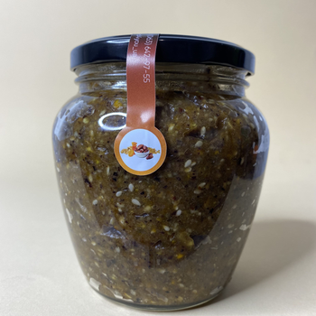 Паста Чудо мікс (кешю, фіники, курага, родзинки, кунжут, апельсини), велика баночка, 625 г
