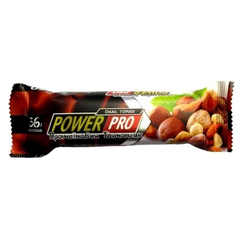 Батончик Power Pro 36% з горіхами Nutella 60 грам Горіхи (249110)