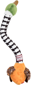 Іграшка для собак GiGwi Качка з хрусткою шиєю та пискавкою Crunchy 54 см (75025Collar)