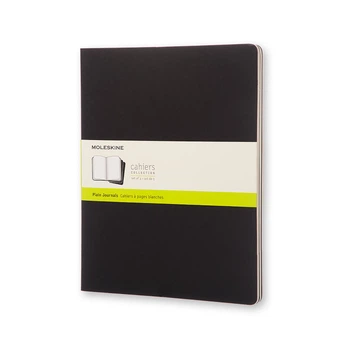 Записник Moleskine Cahier XXL / Нелінований Чорний (8055002851466)