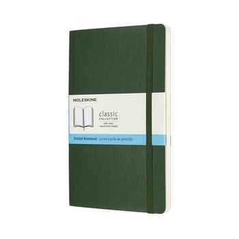 Записник Moleskine Classic середній / Точка Миртовий Зелений М'який (8053853600042)