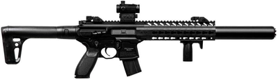 Пневматична гвинтівка Sig Sauer MCX BLK Micro Red Dot
