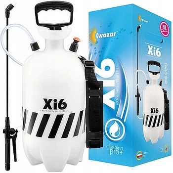 Распылитель нагнетающий помповый Kwazar Xi6 Cleaning PRO+ Extremely Industrial 6 л