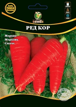 Морковь шантане "Ред Кор" 50 г. World of Seeds