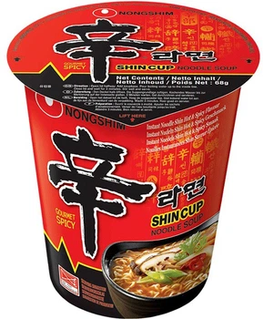 Лапша быстрого приготовления Шин Рамен в стакане Nongshim 68 г (8801043031011)