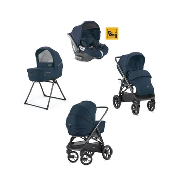 Дитяча універсальна коляска 3 в 1 Inglesina Aptica XT (автокрісло Darwin i-Size) Polar Blue