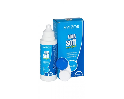 Розчин для контактних лінз Avizor Avizor Aqua Soft 120 мл