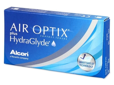 Контактные линзы Alcon Air Optix plus HydraGlyde -4.50 3 шт.
