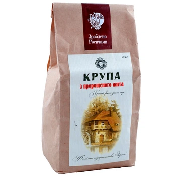 Крупа з пророщеного жита Рось 500 г