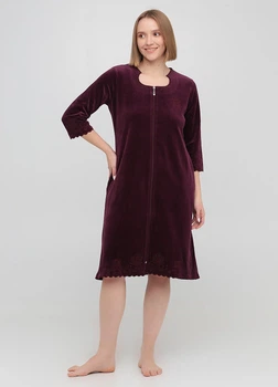 Халат Wild Love XL фиолетовый 21226-02