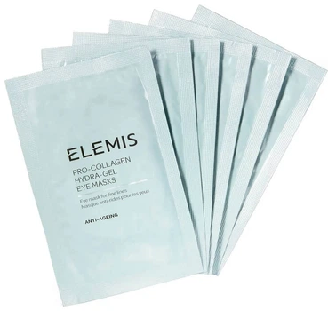 Гидро-гелевые лифтинг-патчи для контура глаз Elemis Pro-Collagen Hydra-Gel Eye Masks 6 шт (641628001972)