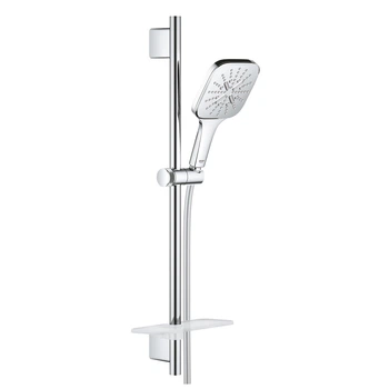 Душевой набор GROHE Rainshower SmartActive с ручной лейкой, шлангом и стойкой 630мм хром 26583000
