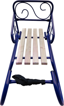 Санки зимние Snower "Морозко" 84 х 41 х 45 см Синие (4820211100469_1)