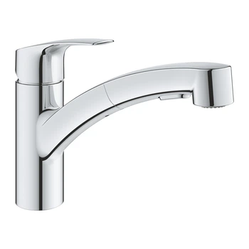Кран кухонный с душевой лейкой GROHE Eurosmart хром латунь 30305001