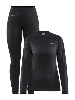 Жіночий комплект термобілизни CRAFT Core Dry Baselayer Set 1909706-999000 Black L
