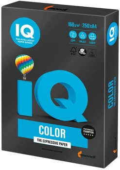 Папір Mondi А4 IQ Color B100 чорний 160 г/м2 250 арк. (9003974452807)