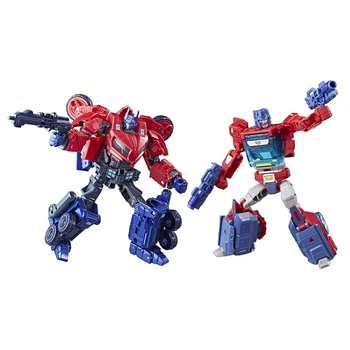 Трансформер HASBRO Оптимус Прайм Делюкс Подвійний Набір Спадок Transformers Deluxe Optimus Prime Autobot Legacy 2-Pack