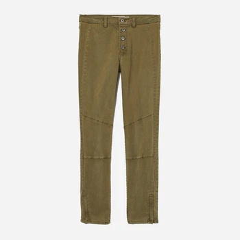 Джинсы Skinny женские H&M 0590869_01 38 Зеленые (KAY2000000654584)
