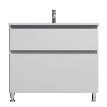 Тумба с умывальником для ванны AM.PM X-Joy 100x85x45см напольная белый M85-FSX1002-WC1002WG38