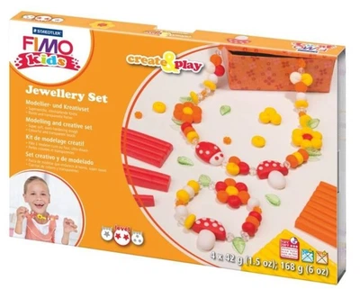 Набор для создания украшений Fimo kids Цветы 4 цвета х 42 г (4007817805206)