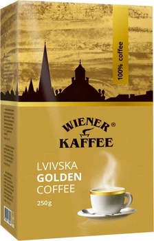 Кофе молотый Венский кофе Львовский Golden 250г (4820000373579)