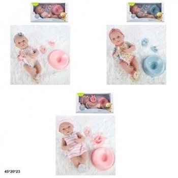 Пупс с горшком и аксессуарами высота 40 см DF16-011C004CD A-Toys (DF16-011C/004C/D)
