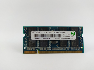 Оперативная память для ноутбука SODIMM Ramaxel DDR2 2Gb 800MHz PC2-6400S (RMN1740EF48D8W-800Z) 2976 Б/У