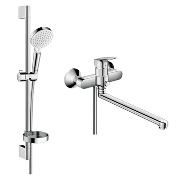 Набір змішувачів для ванної HANSGROHE LOGIS хром латунь 71402000+26553400 1282019