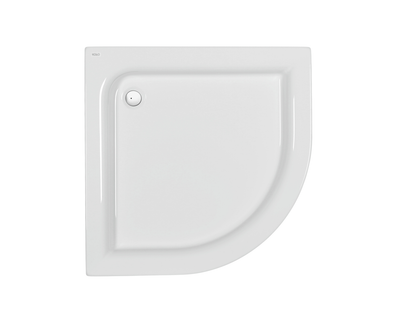 Поддон для душевой кабины KOLO Standard Plus 90x90x20.5см полукруглый акриловый без сифона белый XBN1490000