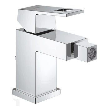 Змішувач для гігієнічного душу GROHE Eurocube на біде одноважільний хром латунь з донним клапаном 23138000