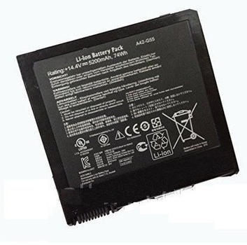Акумуляторна батарея Asus A42-G55 (14.4V, 5200 mAh, Li-Ion) для G55V G55VM G55