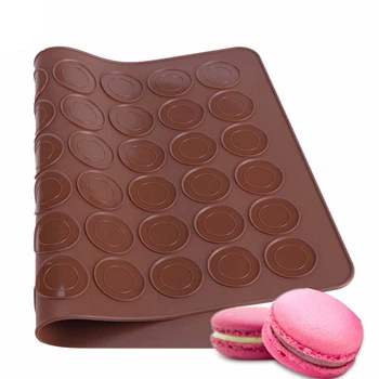 Силіконовий килимок для випічки "Macarons" (колір килимка в асортименті)