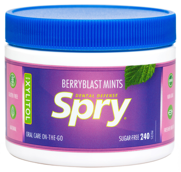 Натуральне драже Spry ягідний вибух з ксилітом 240 шт. (700596000087)